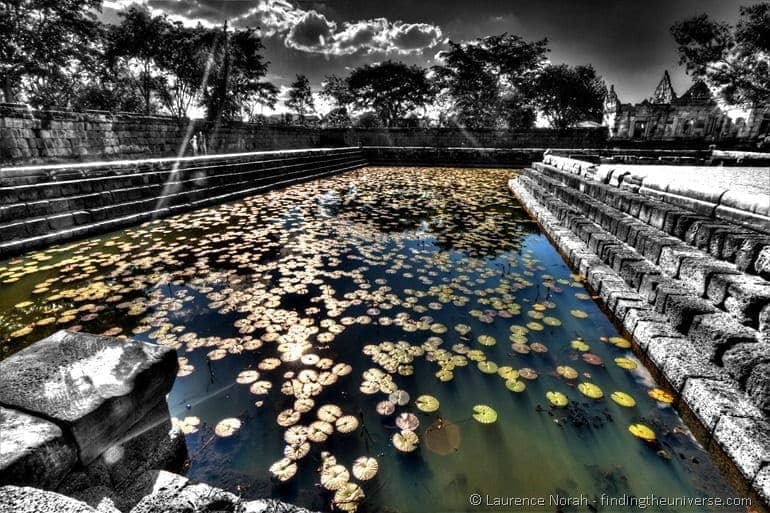 Lily pond Prasat Muang tam Thailand 4