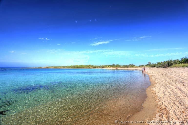 Brindisi beach torre guaceto