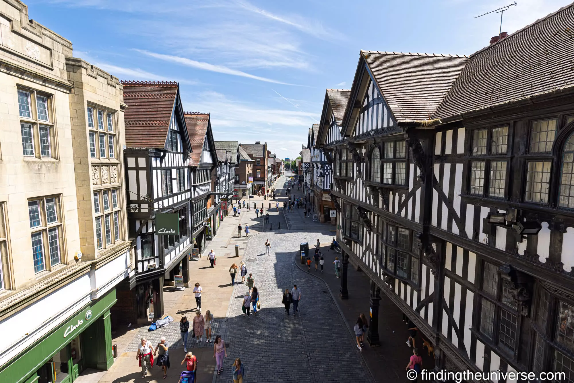Chester main street by Laurence Norah