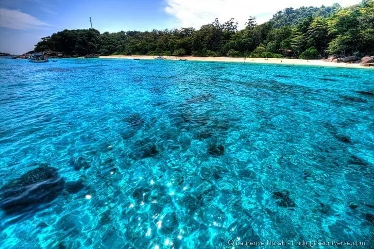 Similan islands water Similan islands water