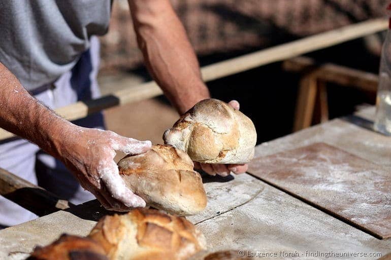 Traditional French bread baker