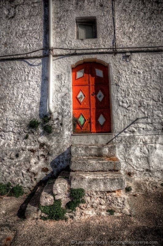 red Doorway Ostuni