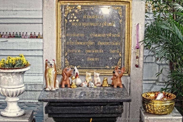 Dog shrine Thailand