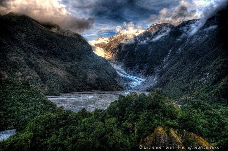 Glacier new zealand west coast