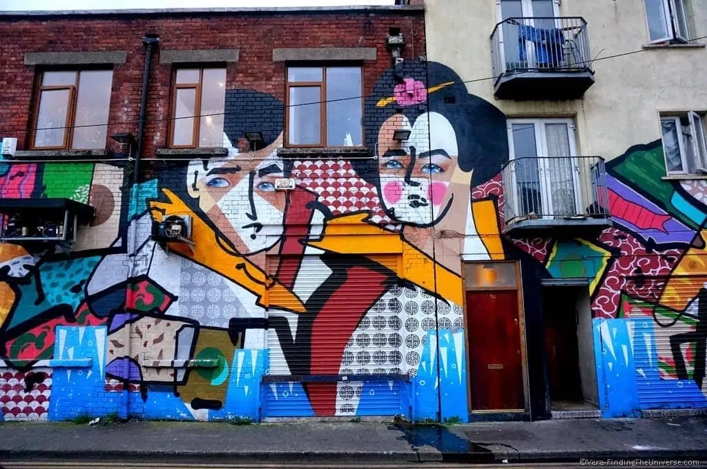 Geisha Mural - Street Art Dublin Geisha Mural - Street Art Dublin