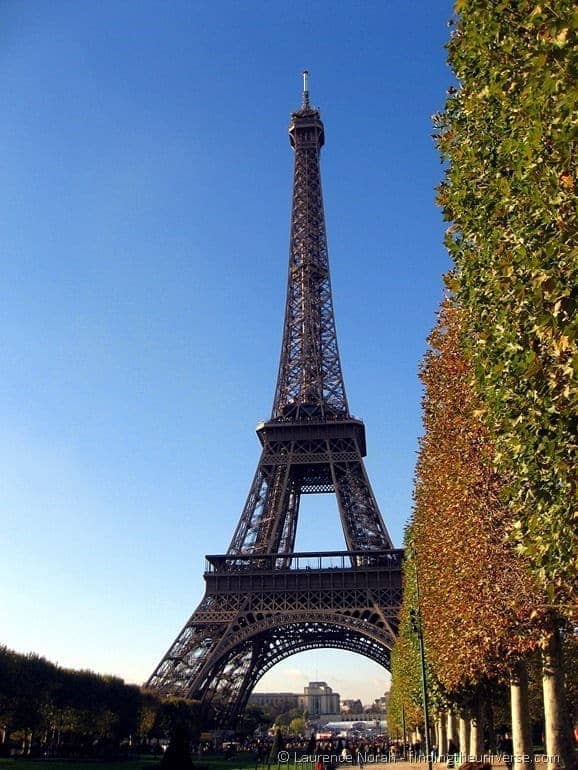 Eiffel Tower Paris Autumn