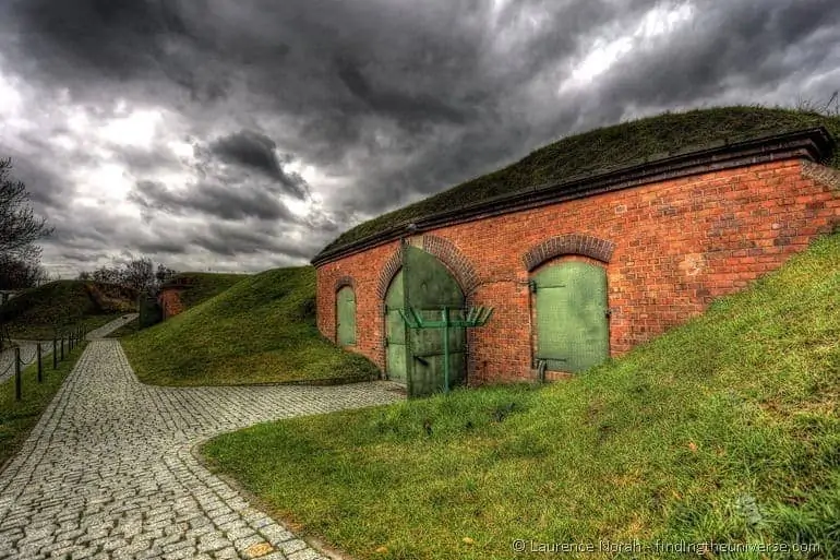 Fort VII Gas chamber outside