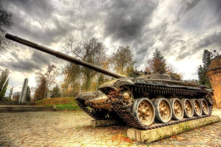 Tank military museum Poznan