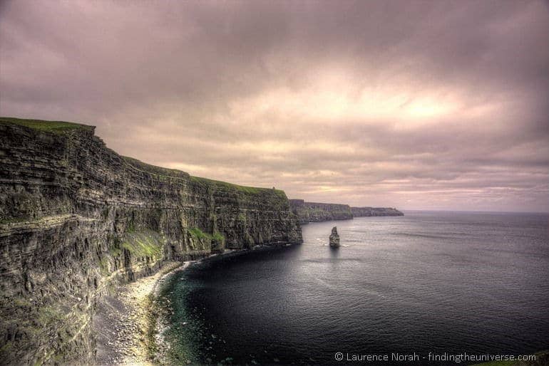 Cliffs of Moher Ireland RAW