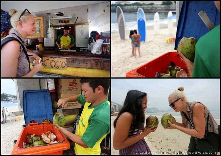 Coconut copacabana collage