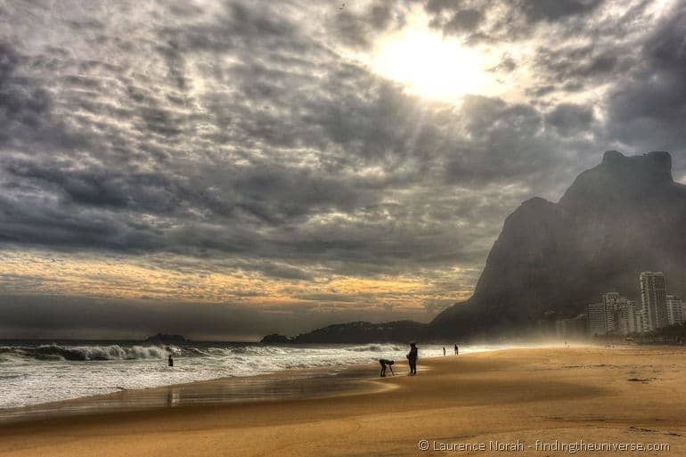 Sao conrado beach Rio Brazil 2