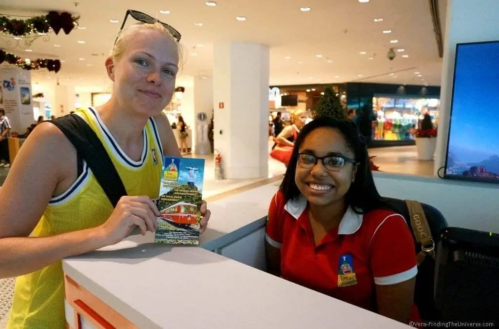 The Lady from the Ticket Counter in the Shopping Mall