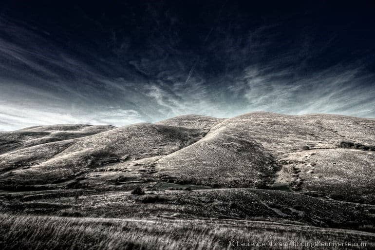 hills of abruzzo infrared