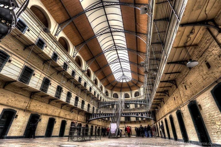 kilmainham gaol Dublin side angle