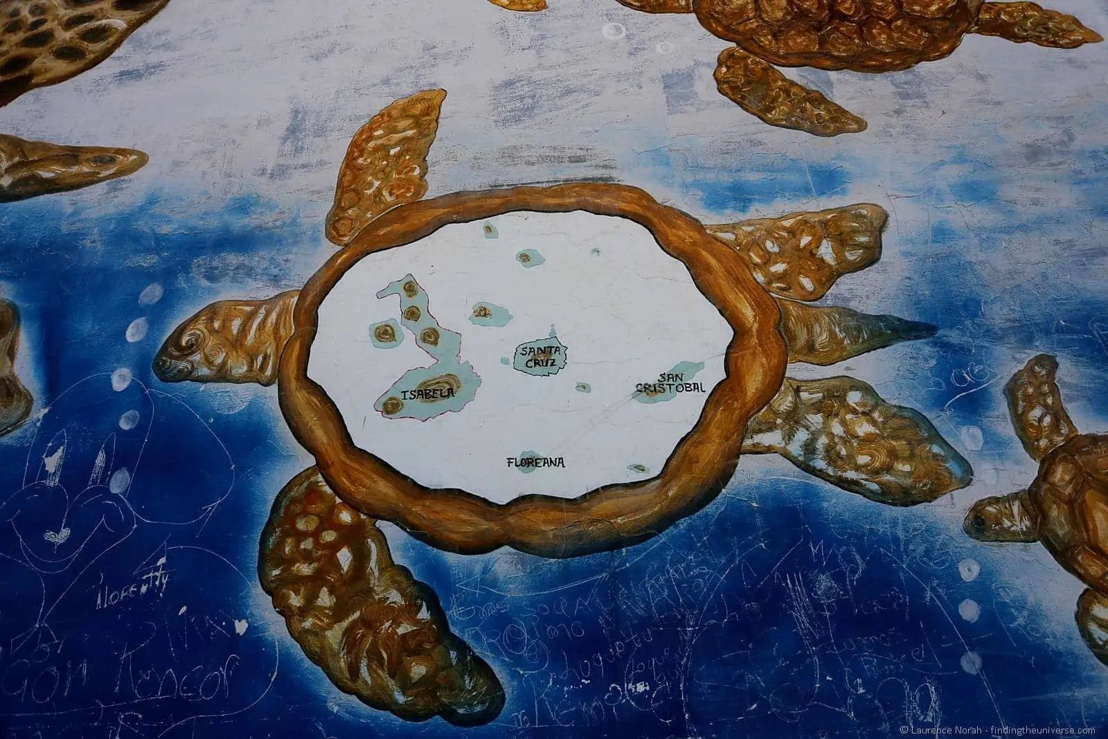 map of the galapagos map of the galapagos