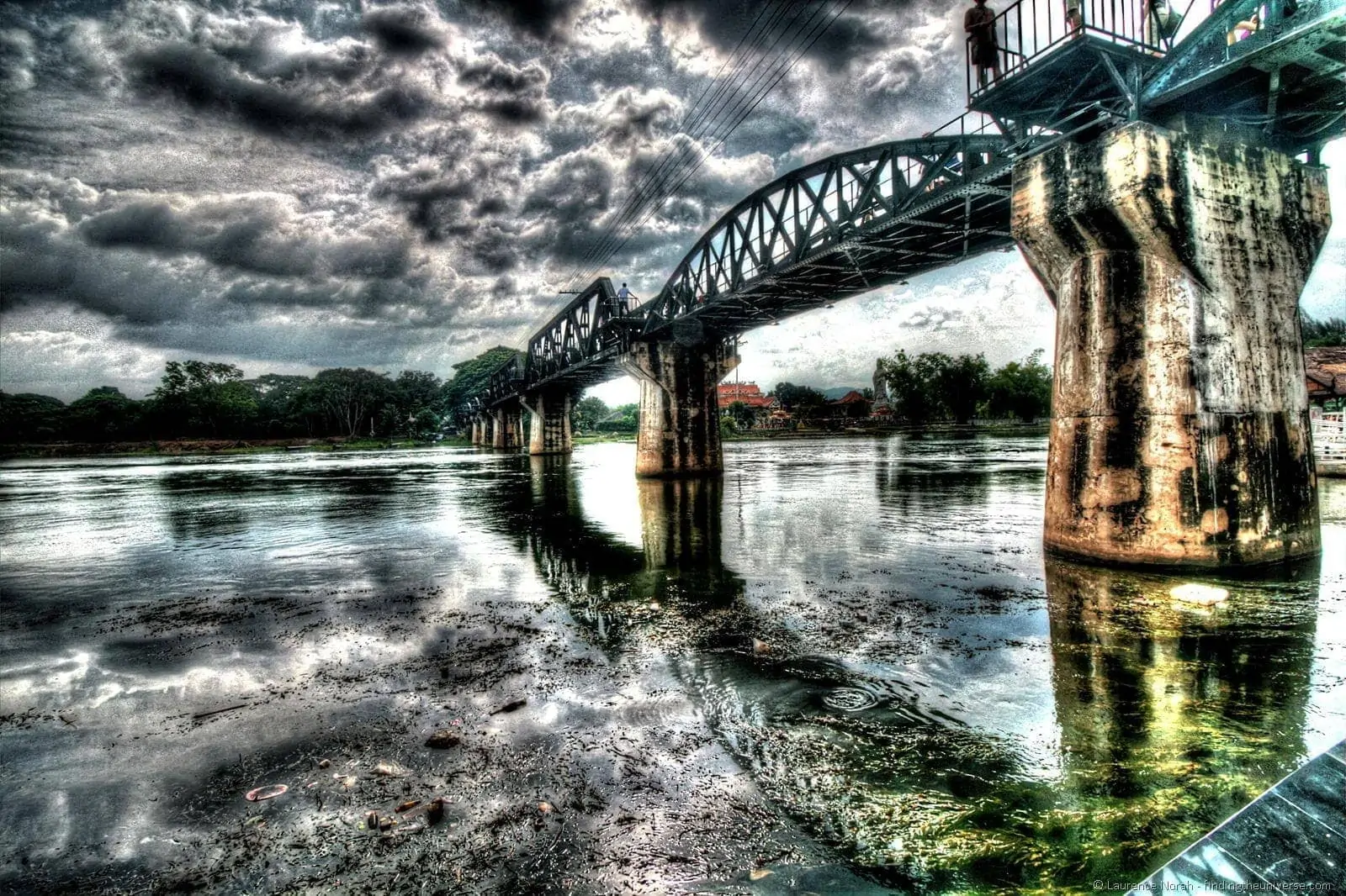 Bridge over the River Kwai Thailand HDR Bridge over the River Kwai Thailand HDR