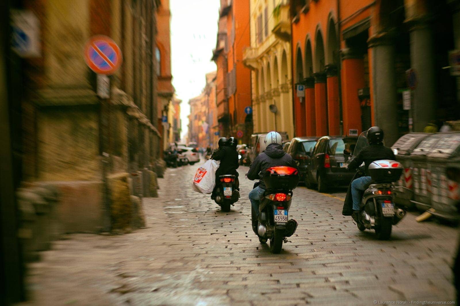 Bologna by scooter