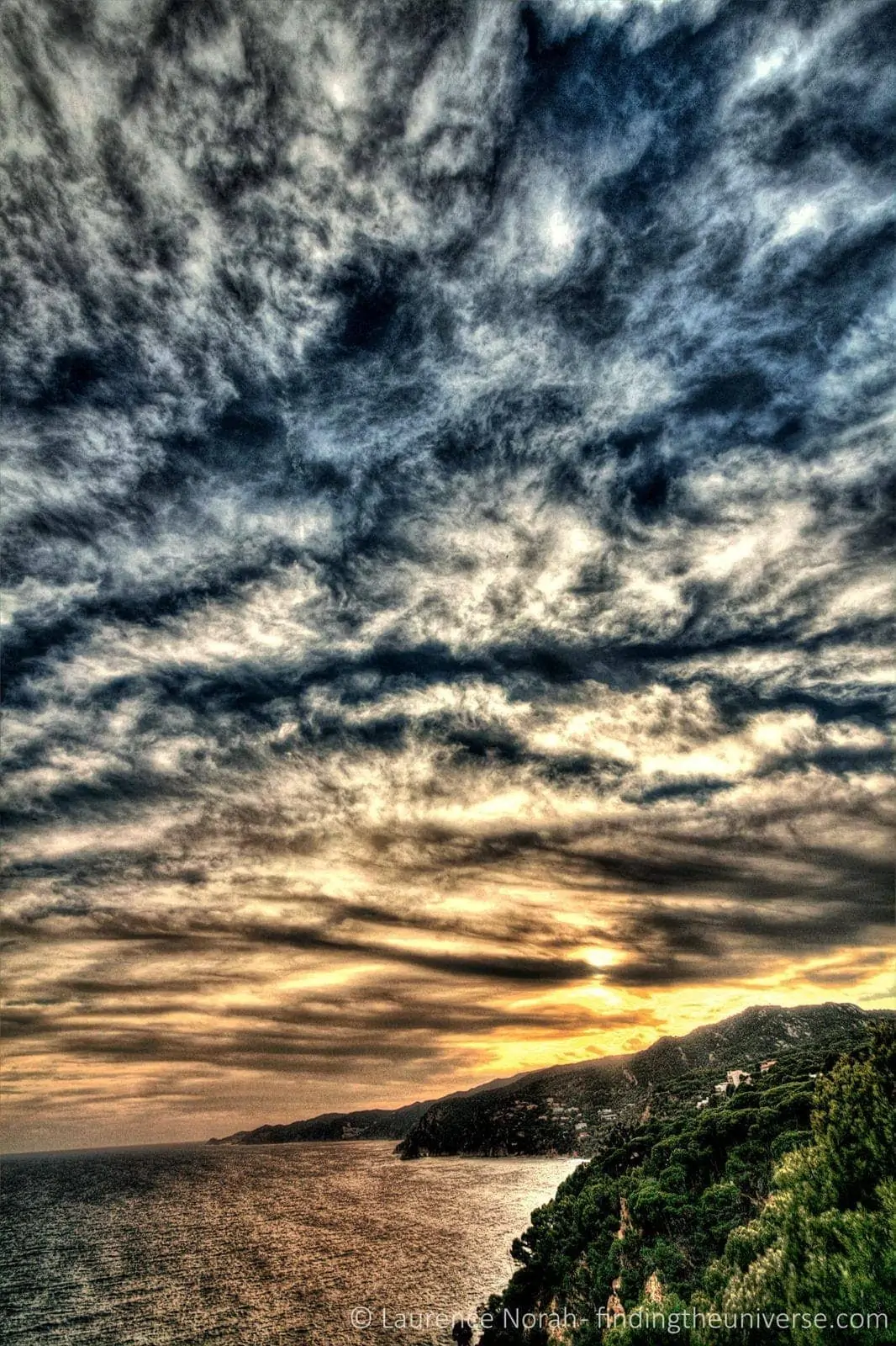 Costa brava sky sunset scaled