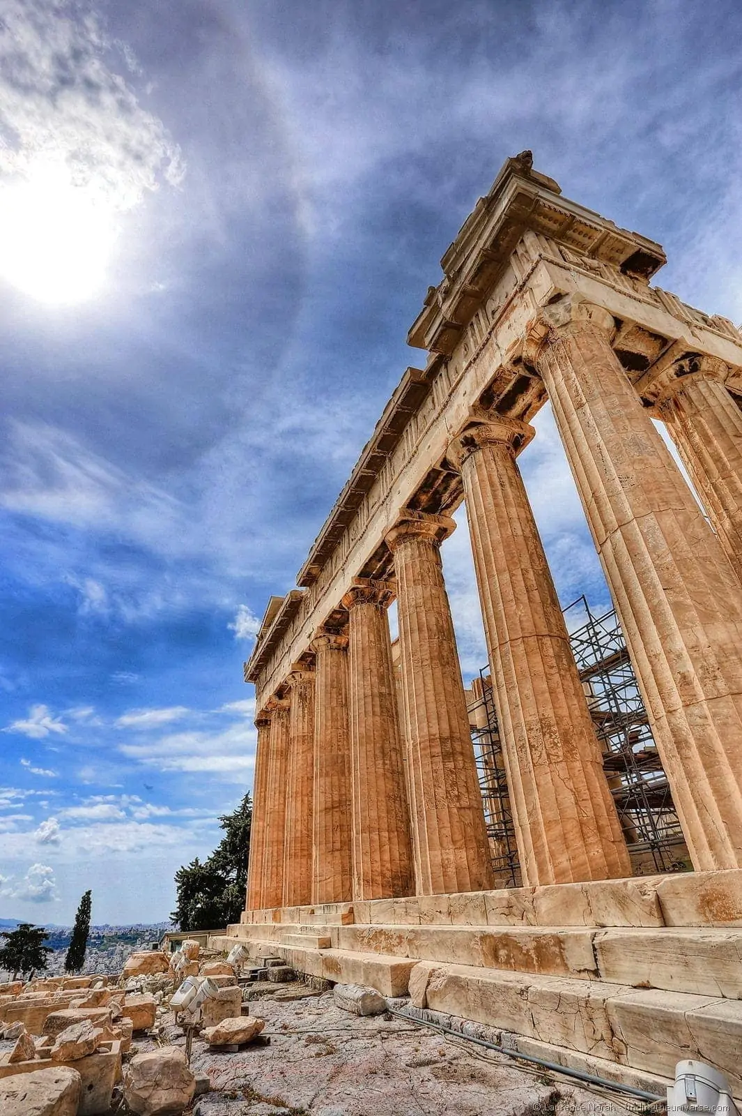 acropolis side on