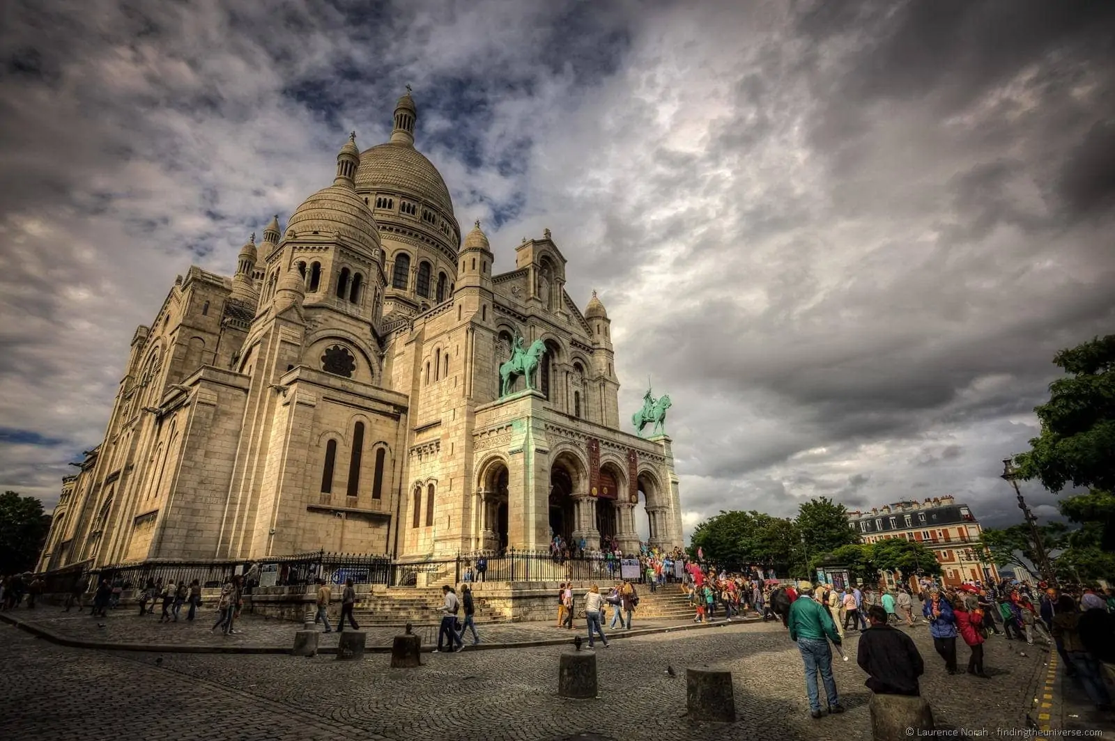 Montmartre sunset Paris