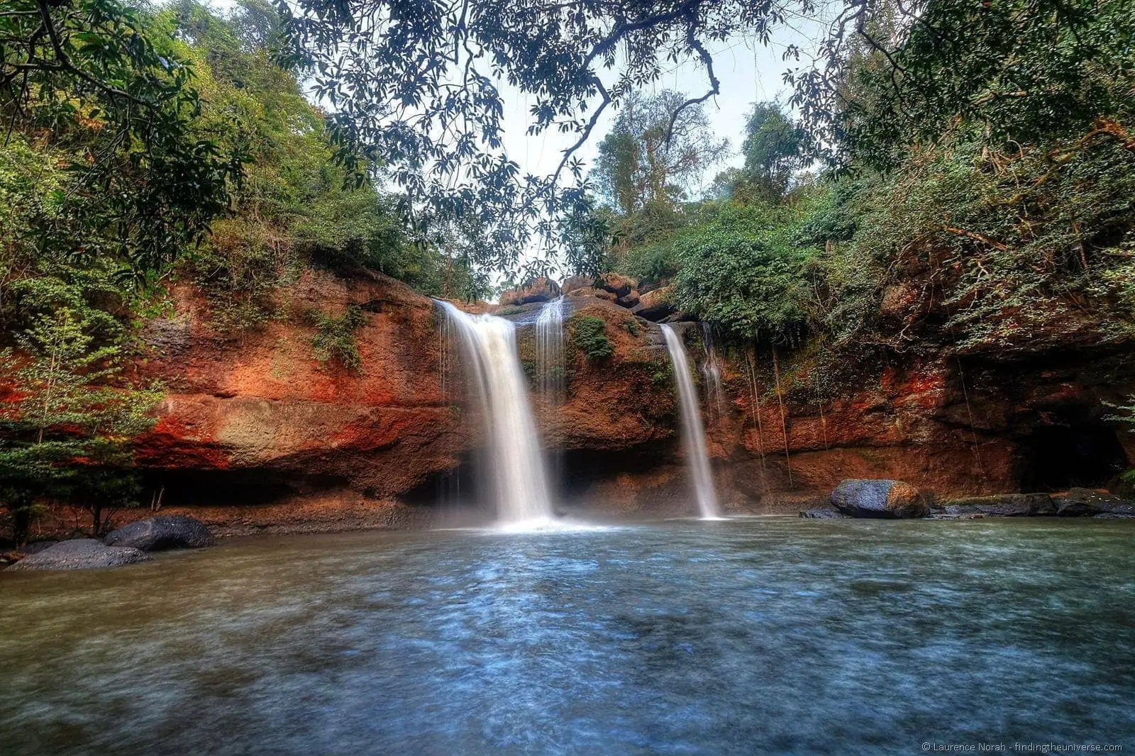 waterfall khao yai national park thailand