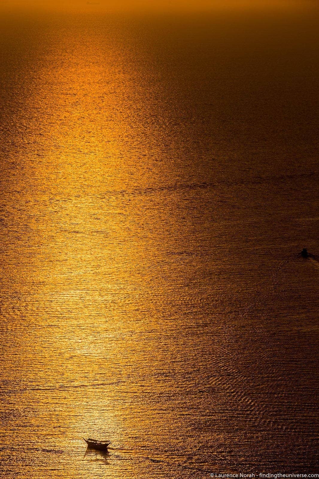 boat at sunset scaled
