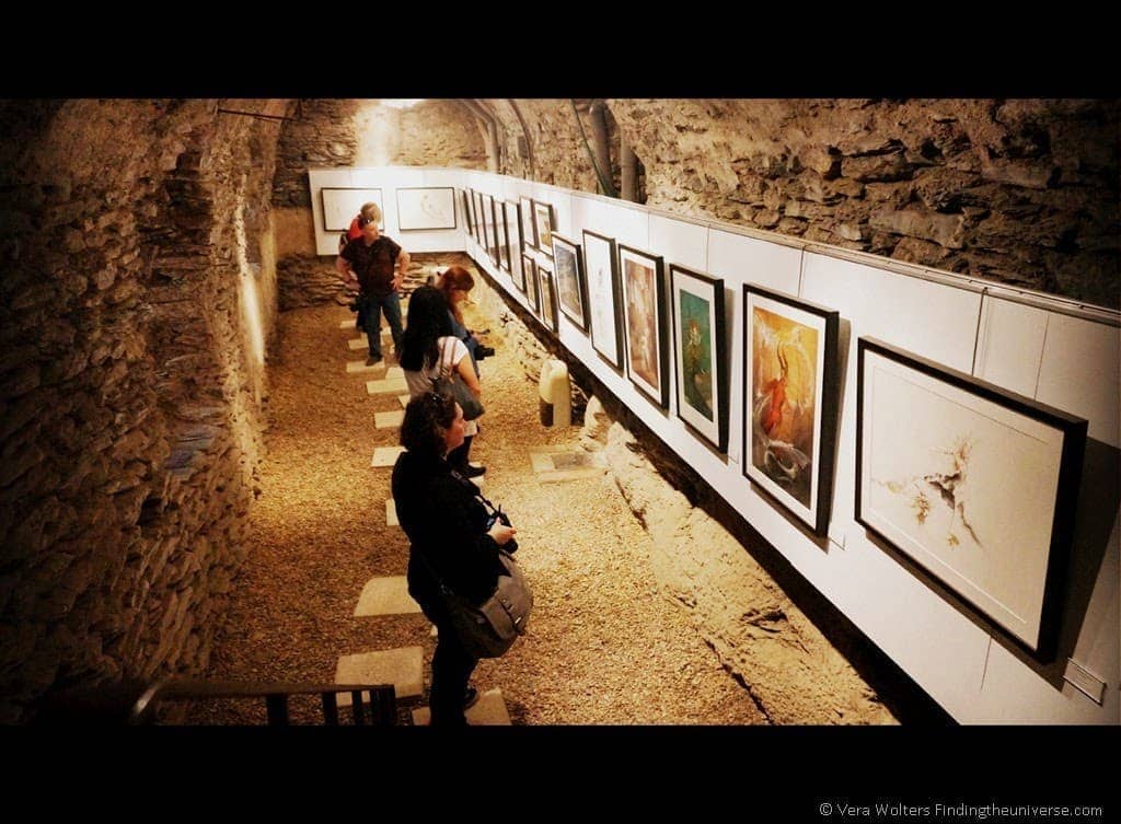 The Prison/Gallery - but where's the secret tunnel?! - Château Belcastel, France