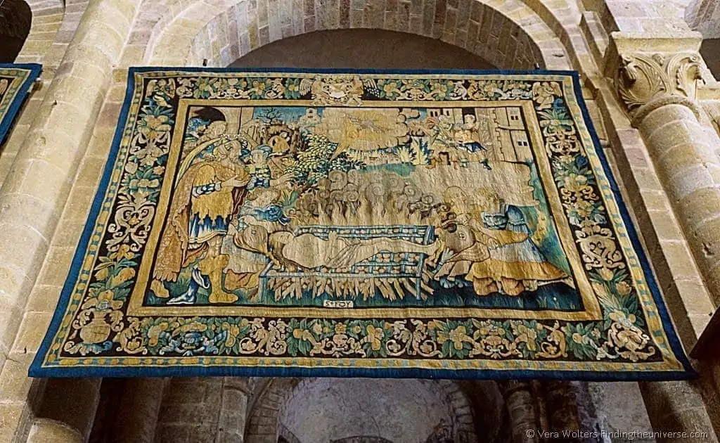 Tapestry Ste Foy Abbey-Church, Conques, France Tapestry Ste Foy Abbey-Church, Conques, France