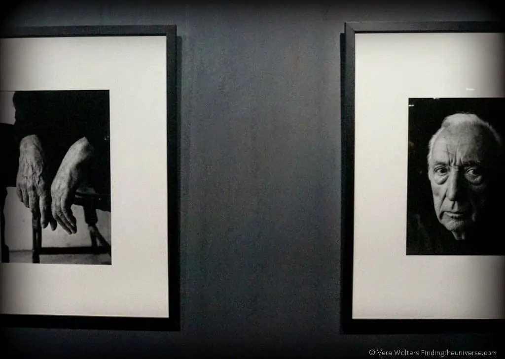 Pierre Soulages 1997 by Denis Roche, Rodez, France