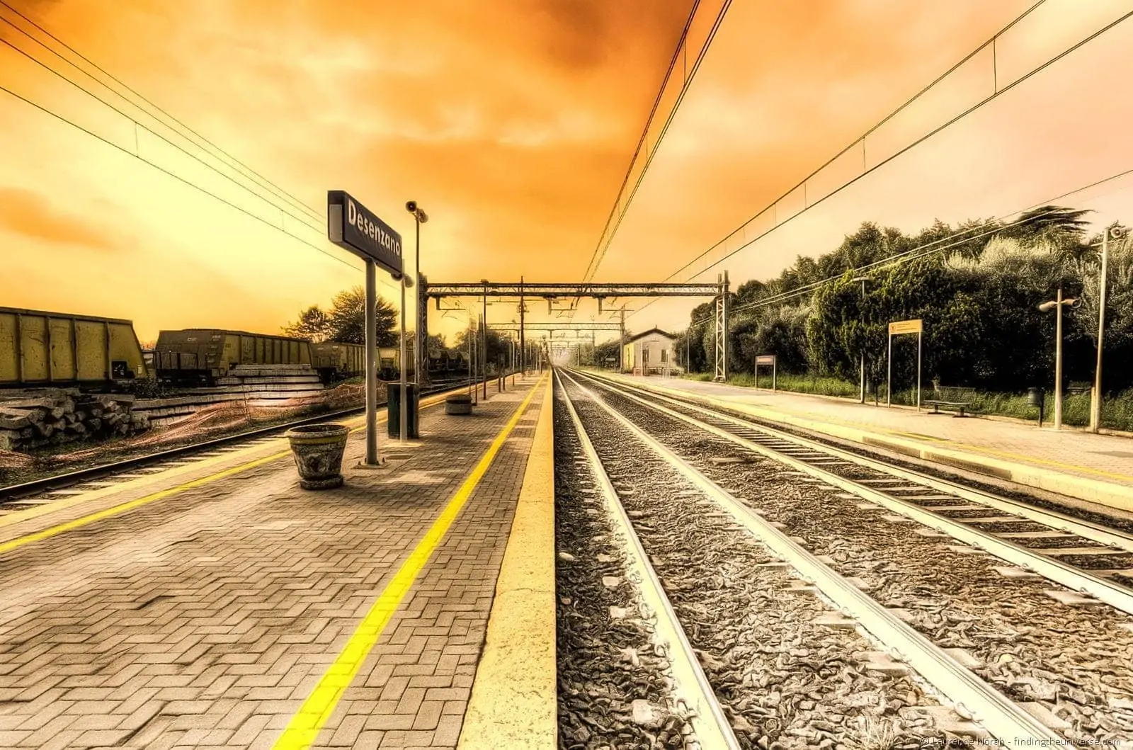 Desenzano train station Italy Desenzano train station Italy