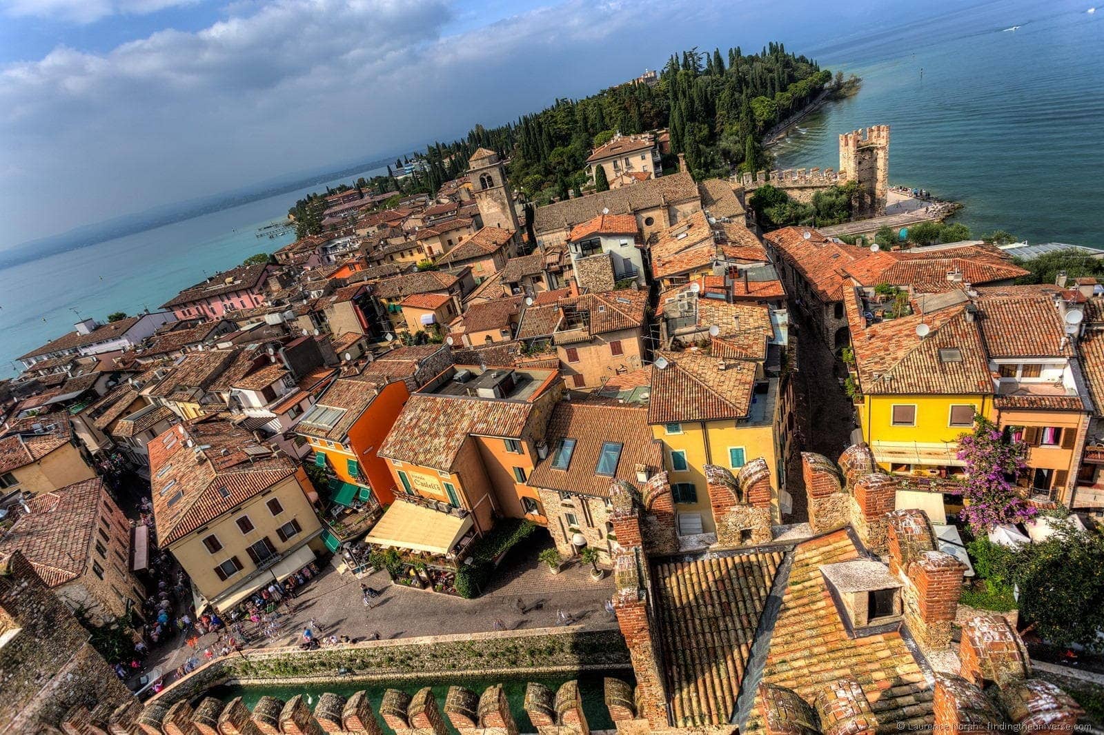 sirmione252520view252520from252520castle252520ramparts252520italy252520garda252520lake25255B325255D