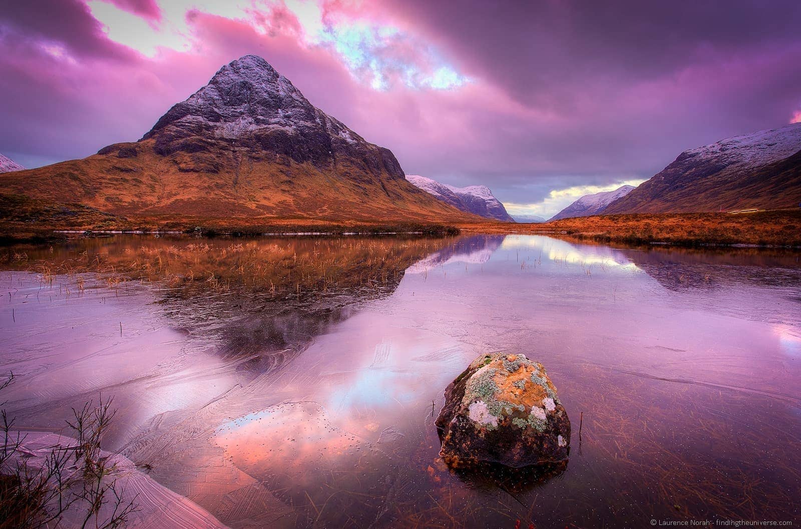 Glencoe252520sunset252520reflection252520ice252520water252520mountain252520highlands252520scotland25255B625255D