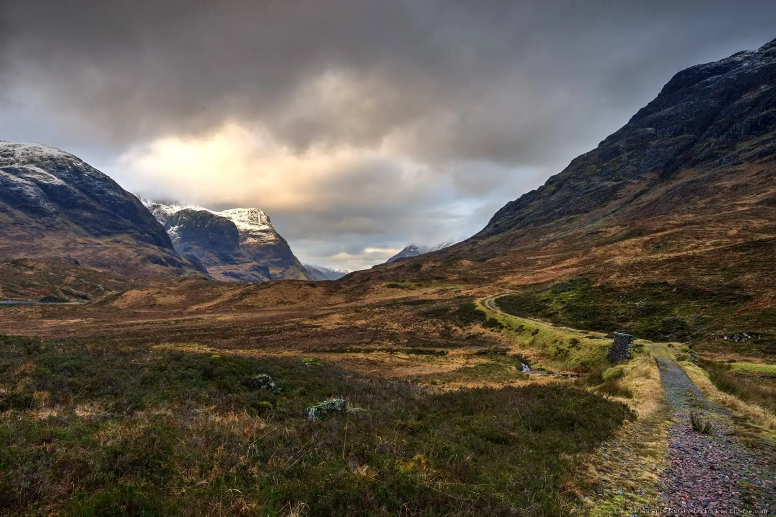 Glencoe valley view Scotland highlands Glencoe valley view Scotland highlands