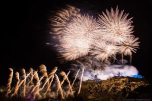 Edinburgh fireworks