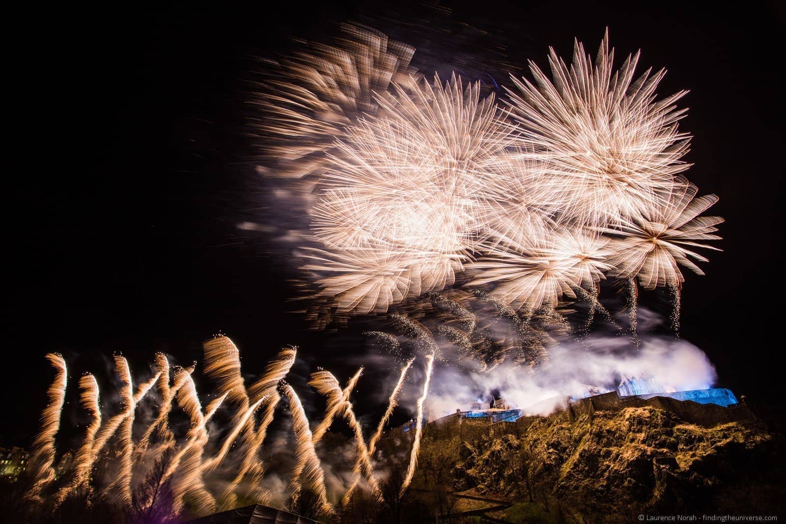 Edinburgh fireworks