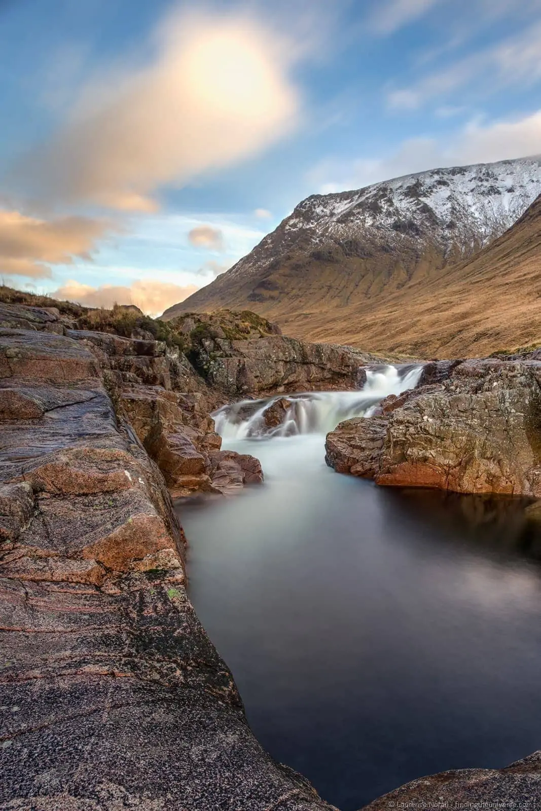 waterfall glencoe highlands scotland waterfall glencoe highlands scotland