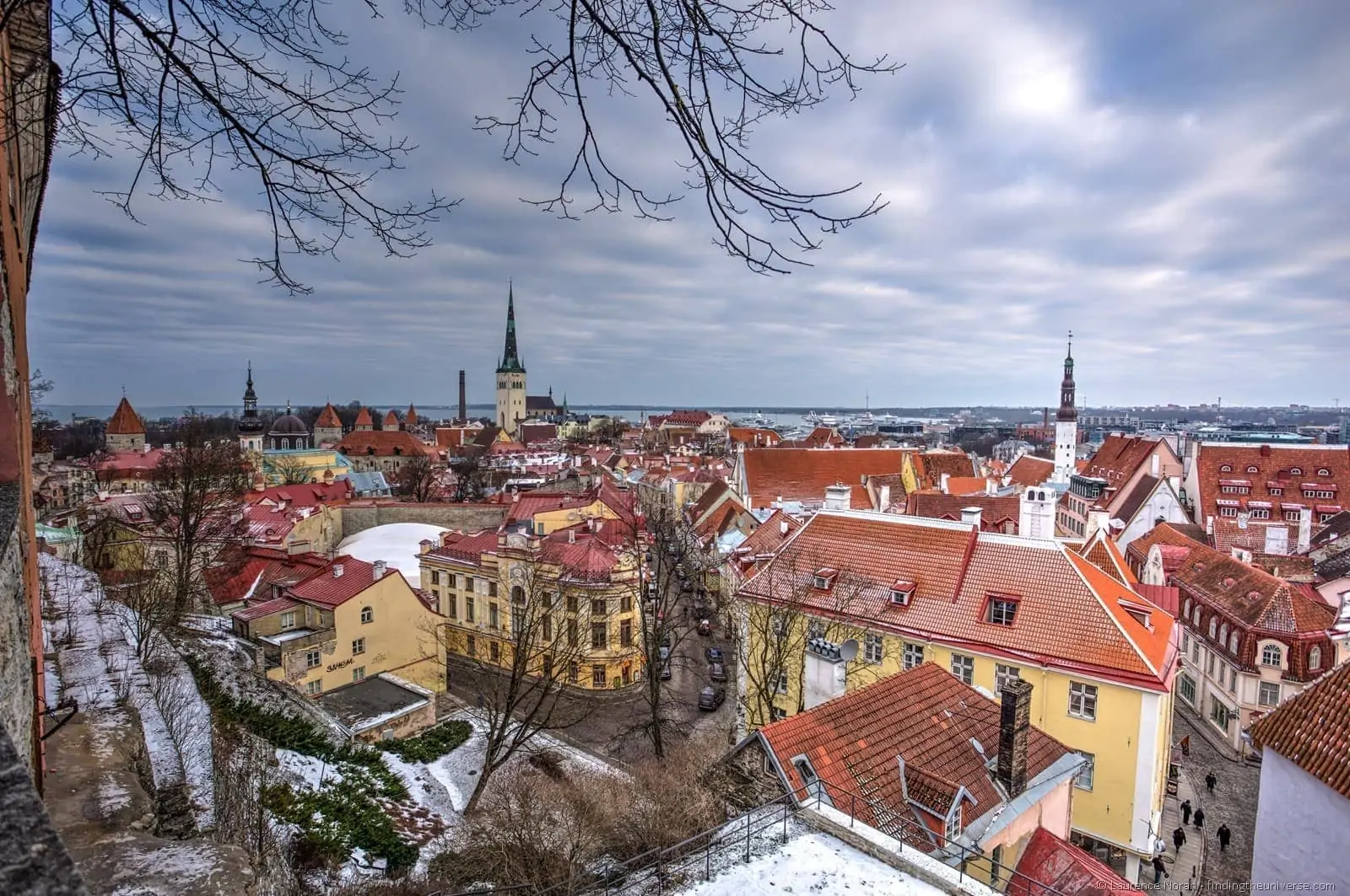 view of tallinn estonia