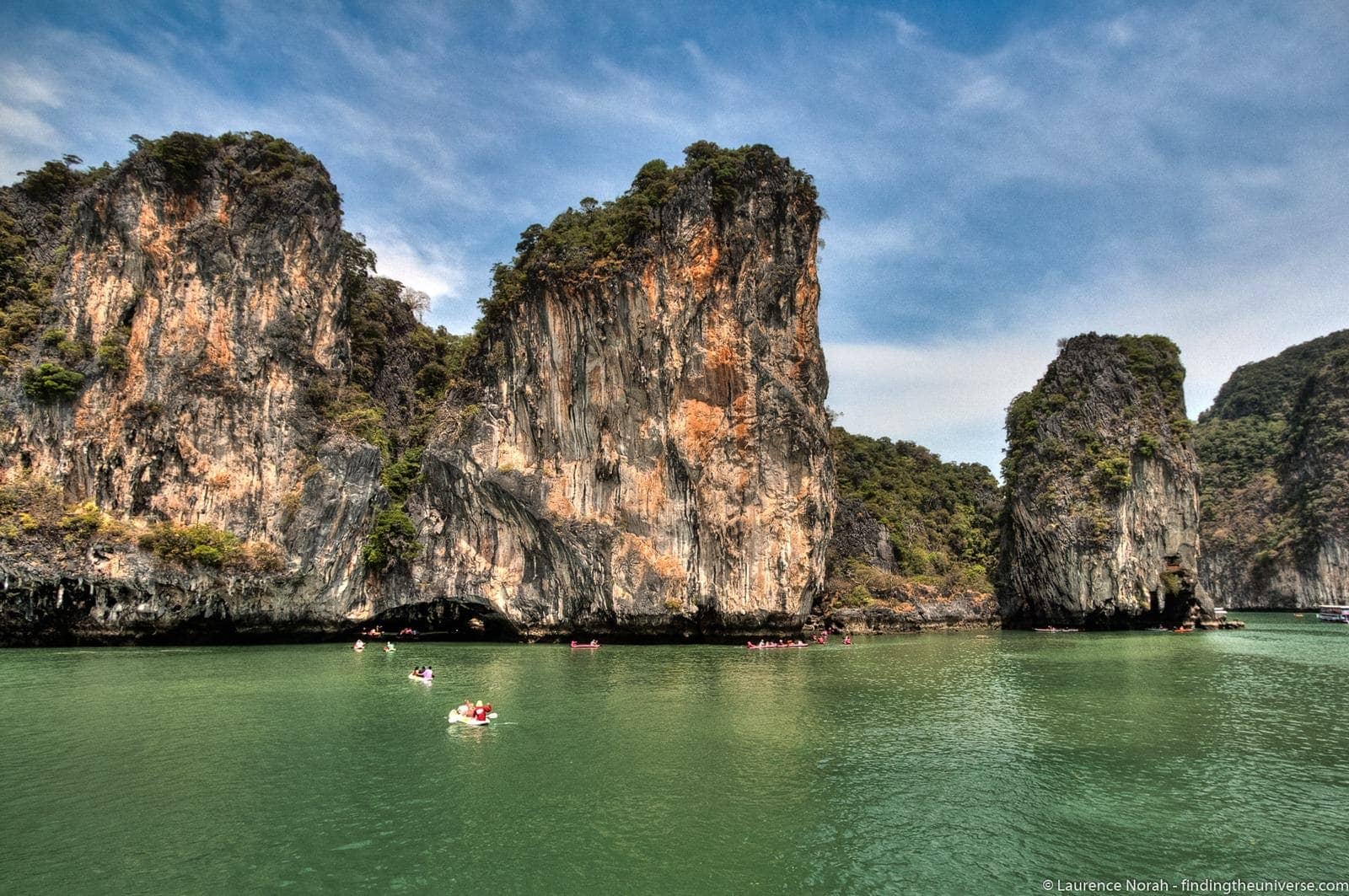 Canoeing in Thailand scaled