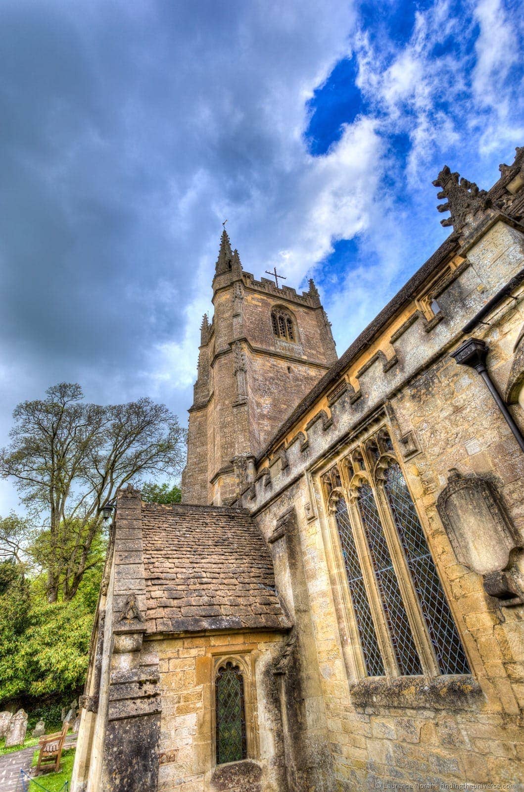 Church Castle Combe Cotswolds UK