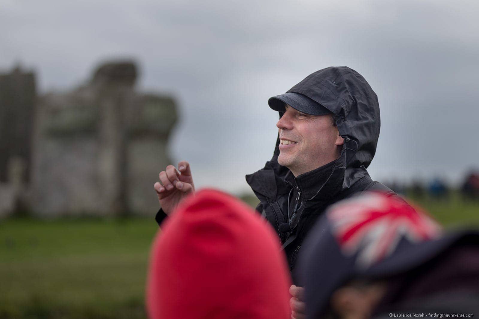 Stonehenge Baseball Cap - Red