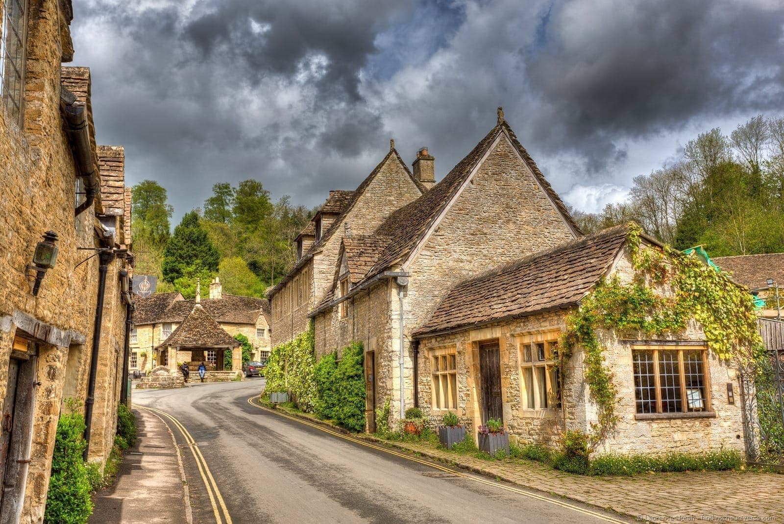 Cotswold village Castle Combe