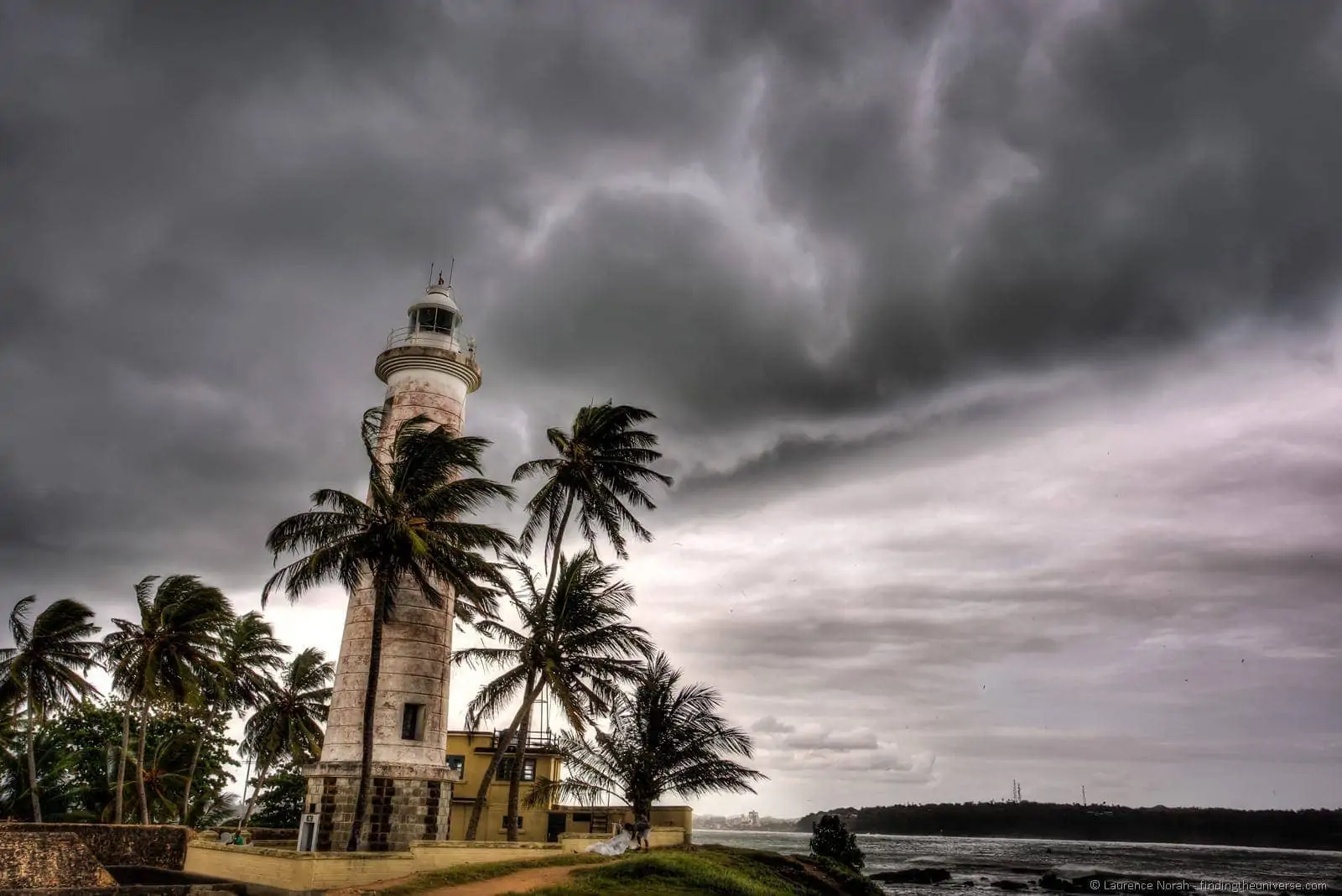 Galle lighthouse HDR Sri Lanka