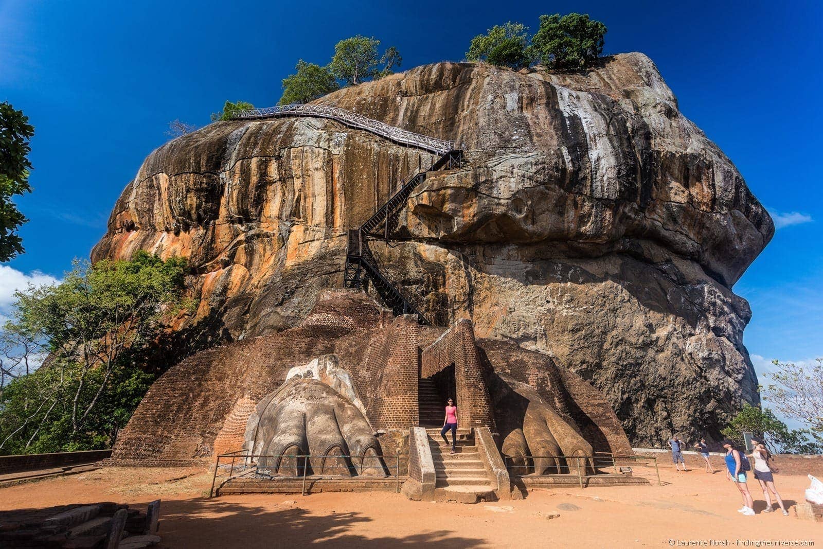 Rock fortress Sigiriya Sri Lanka