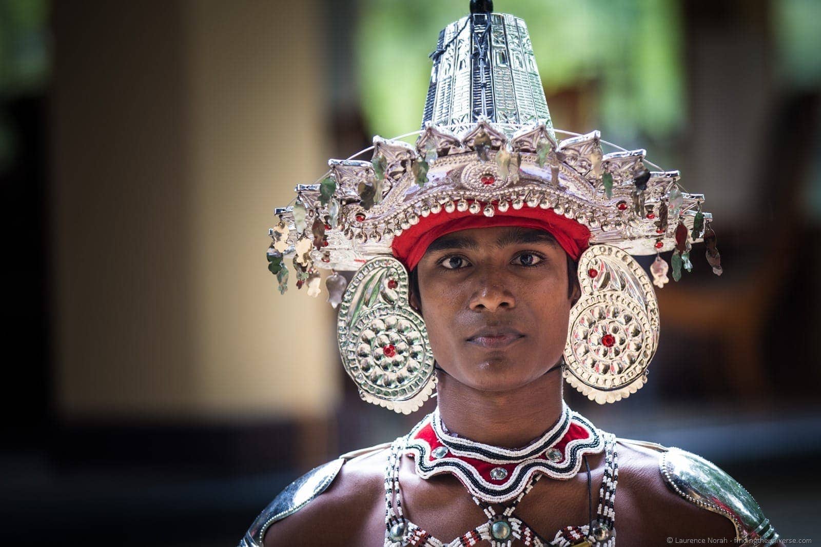 Sri Lankan man traditional head dress