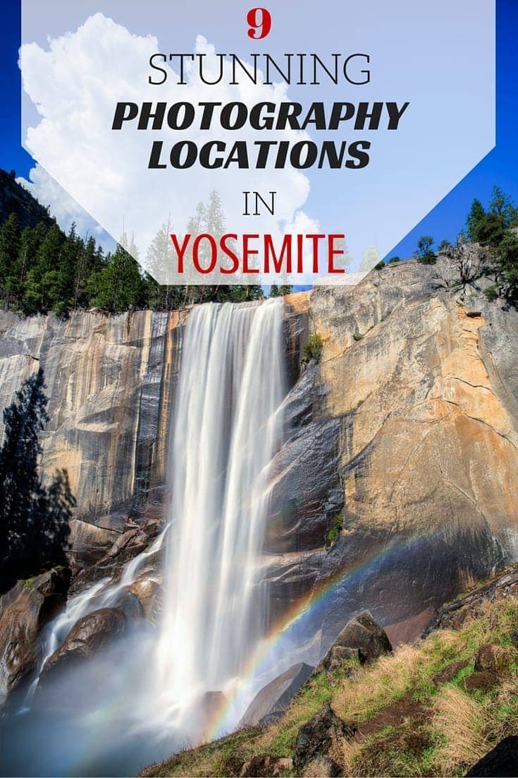 Some of the best spots in Yosemite for photography, including tips for where to get the best shots and some excellent viewpoints.