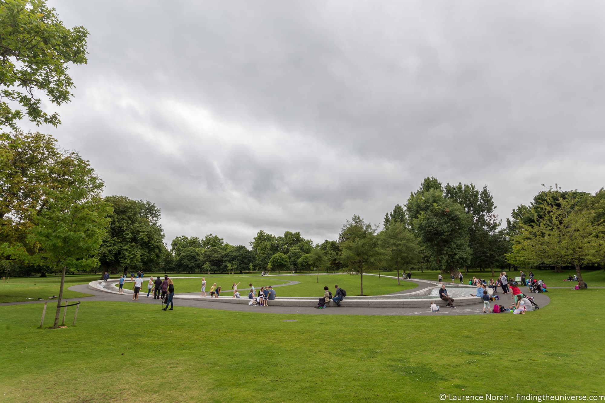 Diana Memorial Fountain Kensington