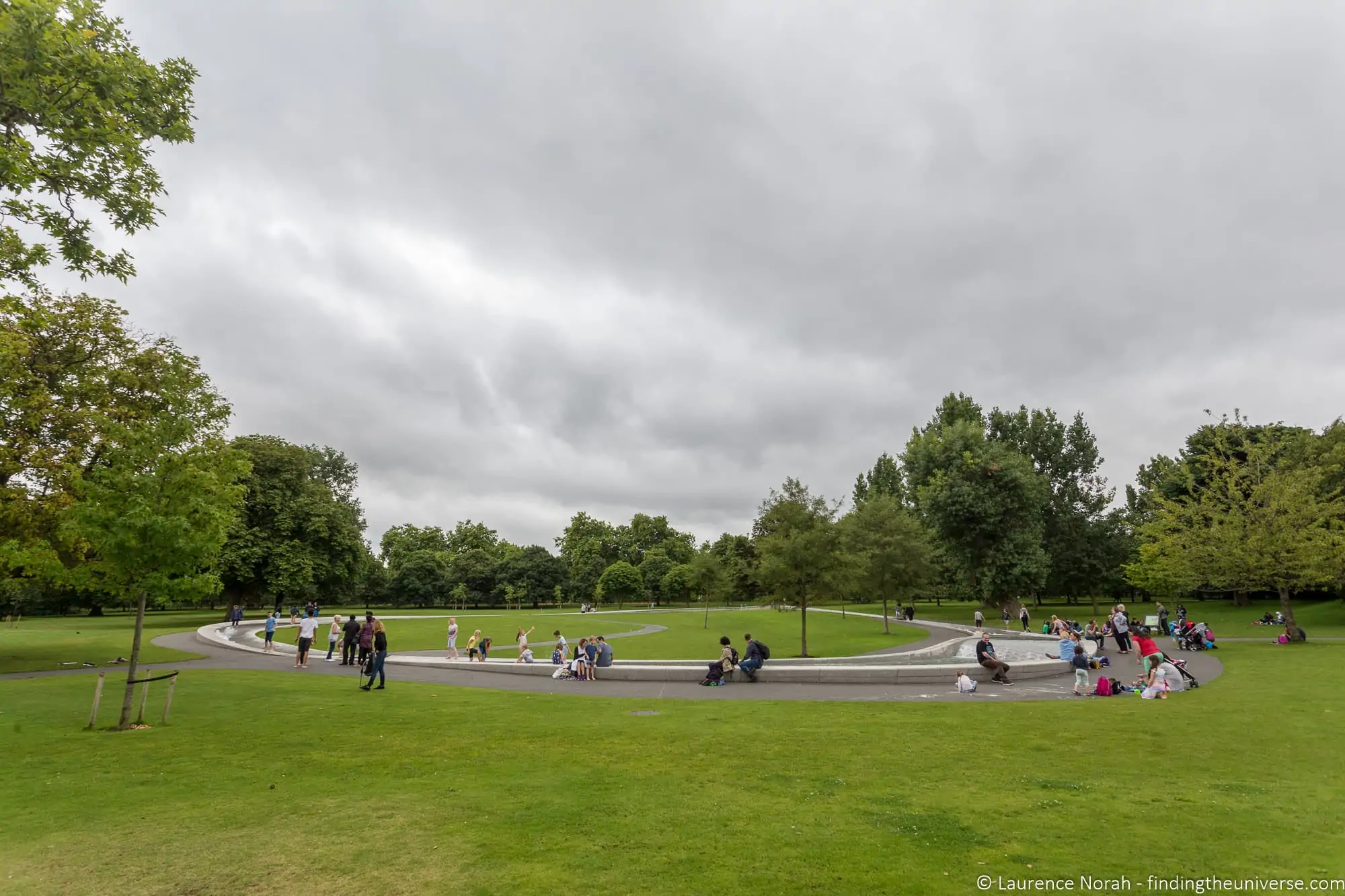 Diana Memorial Fountain Kensington