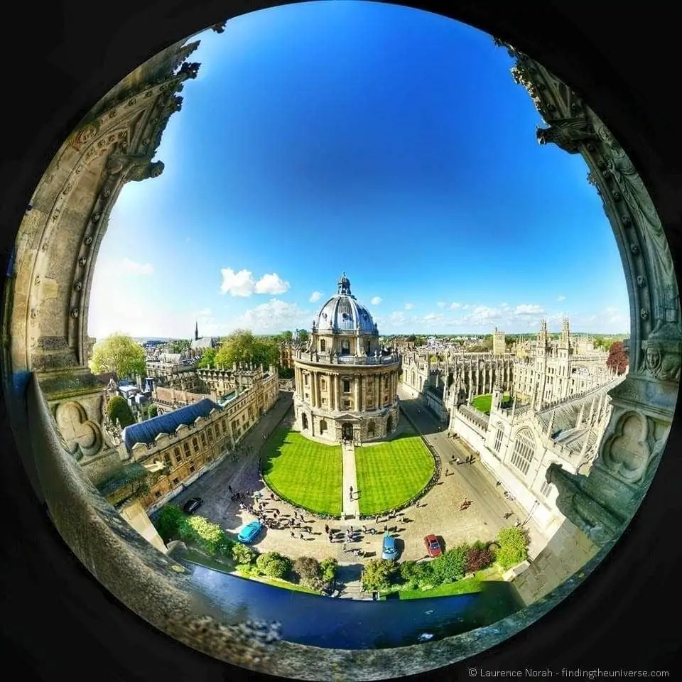Oxford Radcliffe Camera fisheye Oxford Radcliffe Camera fisheye