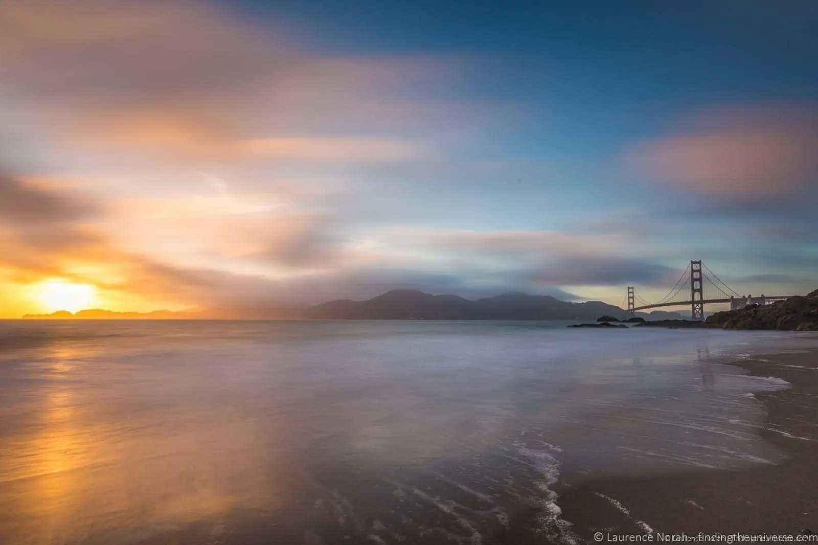 Sunset San Francisco Golden Gate Bridge Sunset San Francisco Golden Gate Bridge