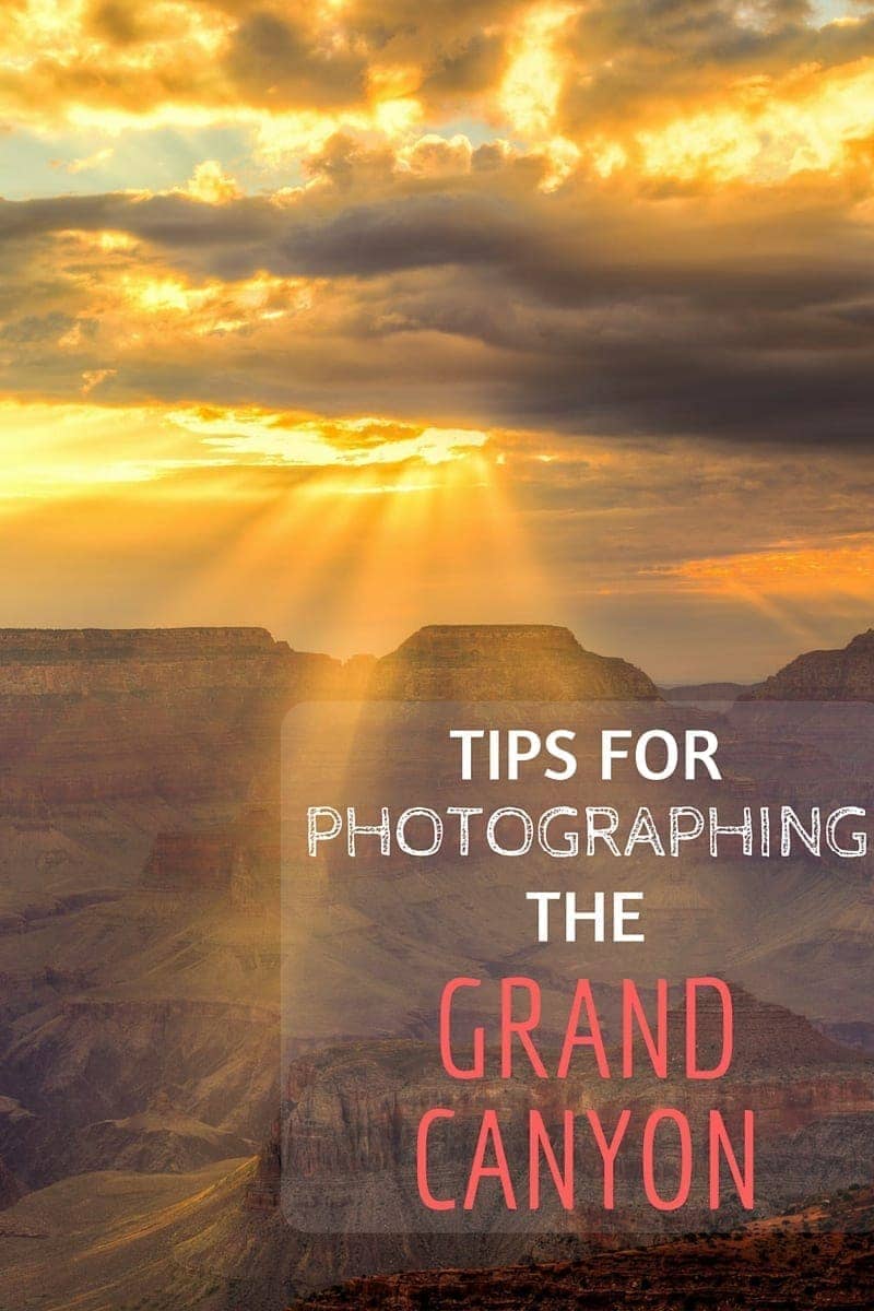 Tips and ideas for getting the best shots at sunrise and sunset in the Grand Canyon, including location suggestions and tips for getting to them